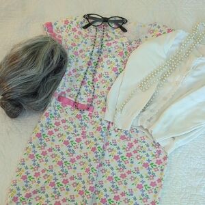 100th day of school outfit / old women